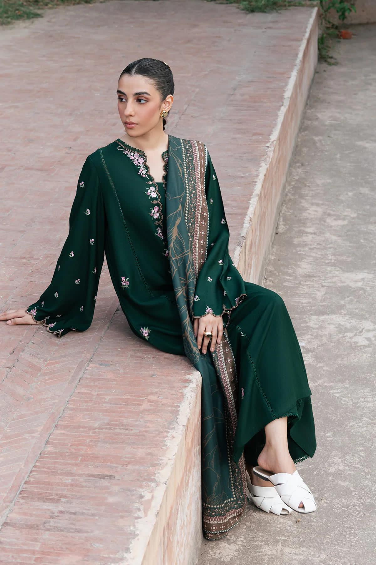 ZIVA GREEN 2PC CO-ORD SET