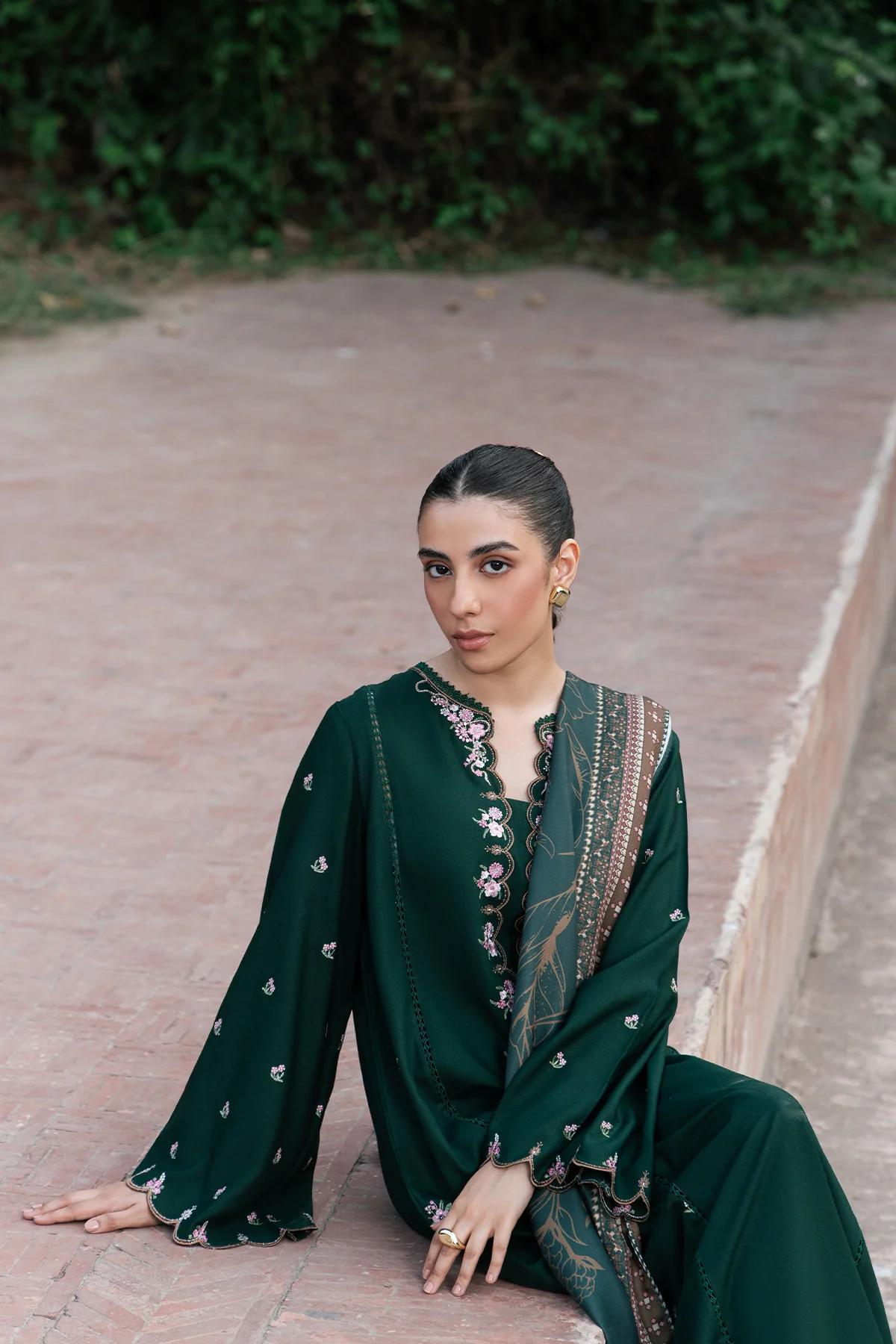 ZIVA GREEN 2PC CO-ORD SET