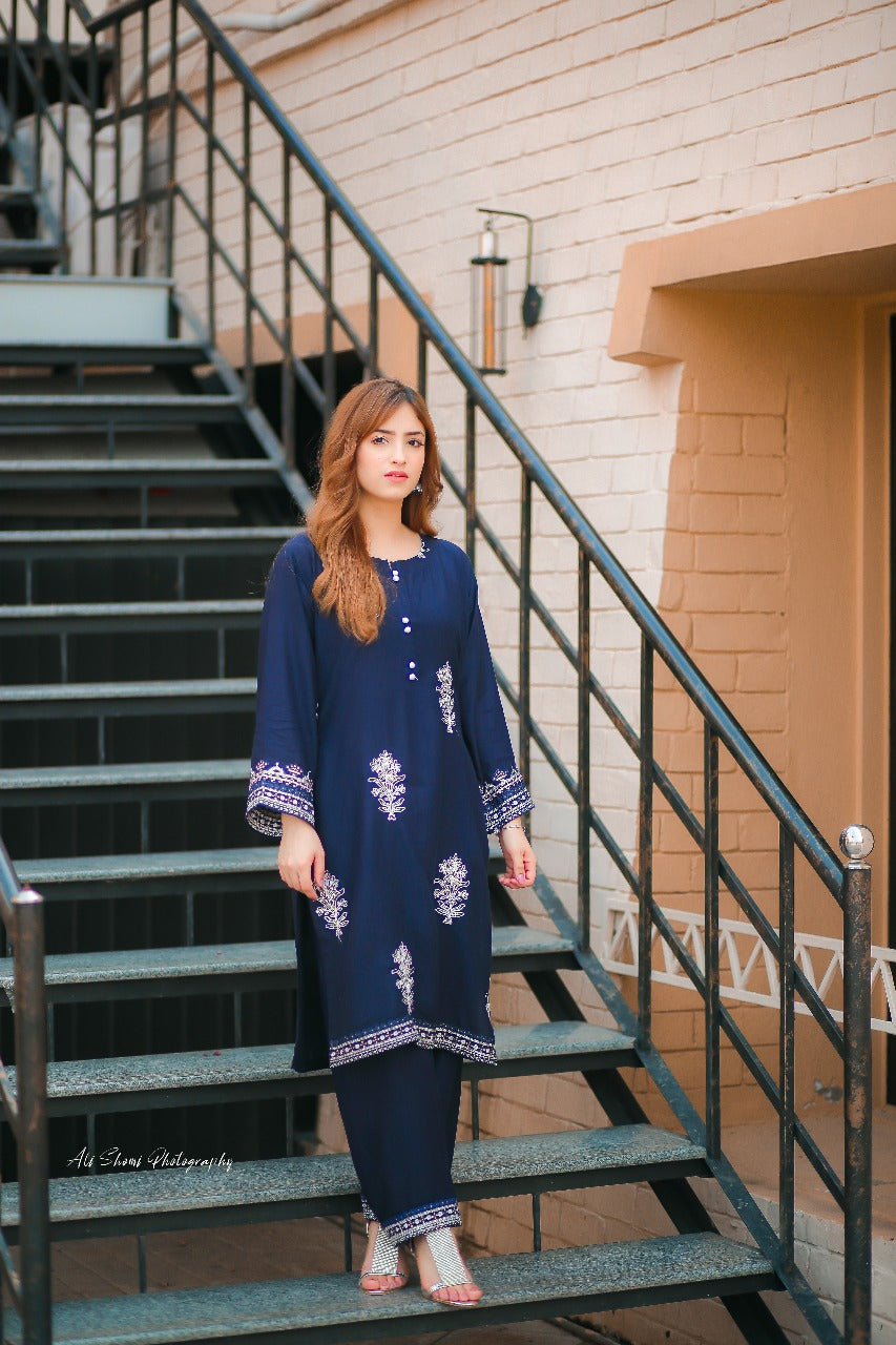 Neelam Embroidered 2Pc